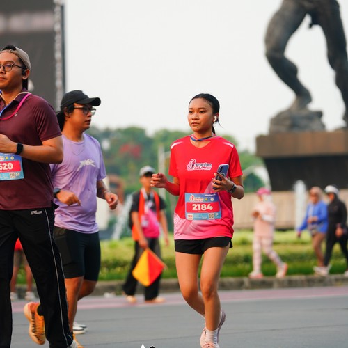 Race photo from SMARTFREN RUN 2026