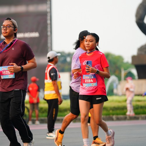 Race photo from SMARTFREN RUN 2026