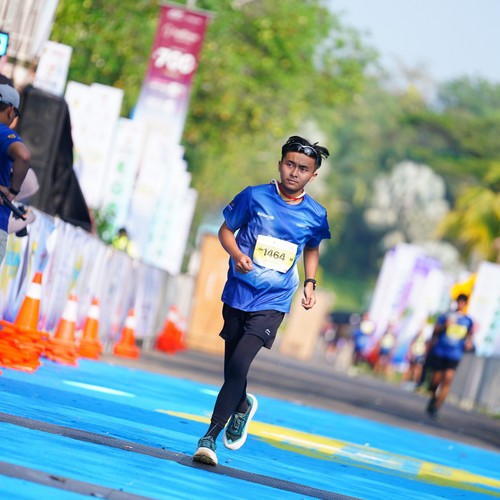 Race photo from BOGORUN 2026