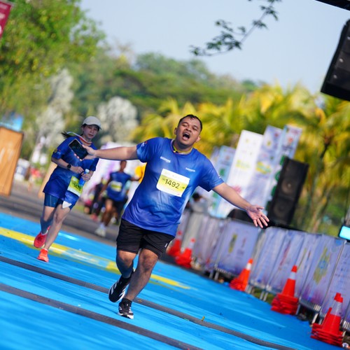 Race photo from BOGORUN 2026