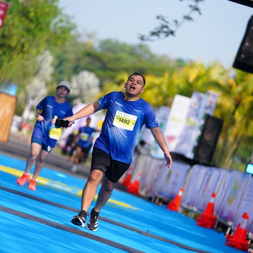 Race photo from BOGORUN 2026