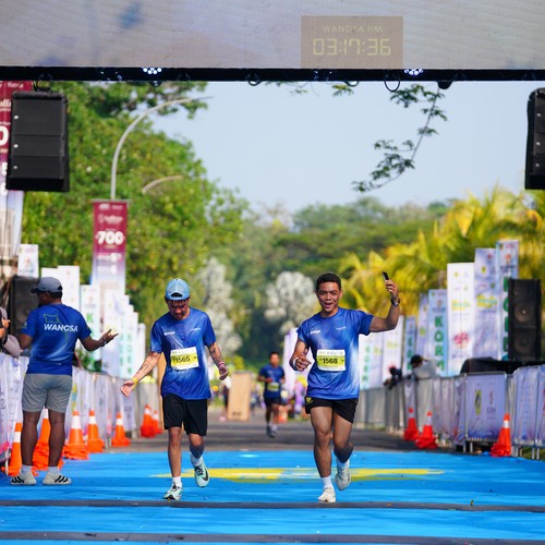 Race photo from BOGORUN 2026