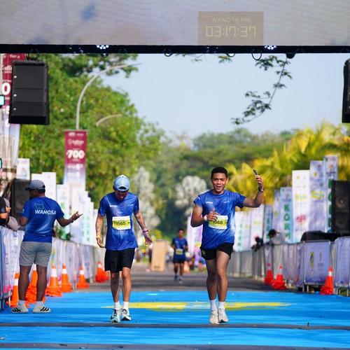 Race photo from BOGORUN 2026
