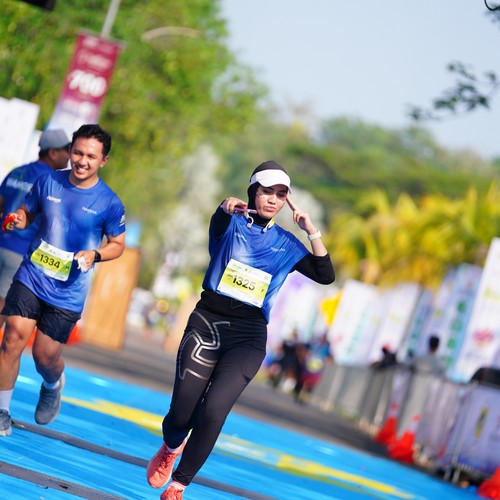Race photo from BOGORUN 2026