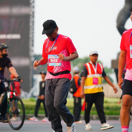 Race photo from SMARTFREN RUN 2026
