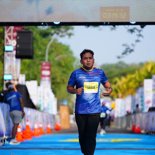 Race photo from BOGORUN 2026
