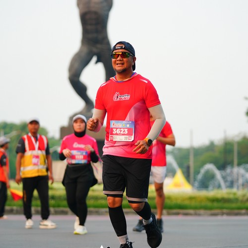 Race photo from SMARTFREN RUN 2026
