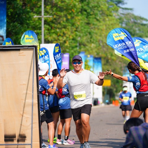 Race photo from BOGORUN 2026