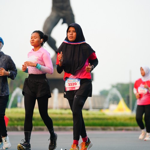 Race photo from SMARTFREN RUN 2026