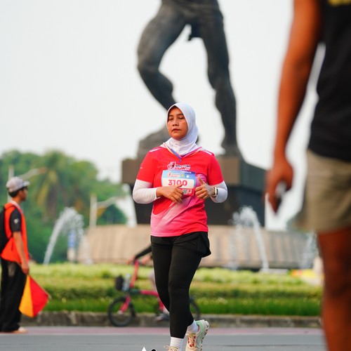 Race photo from SMARTFREN RUN 2026