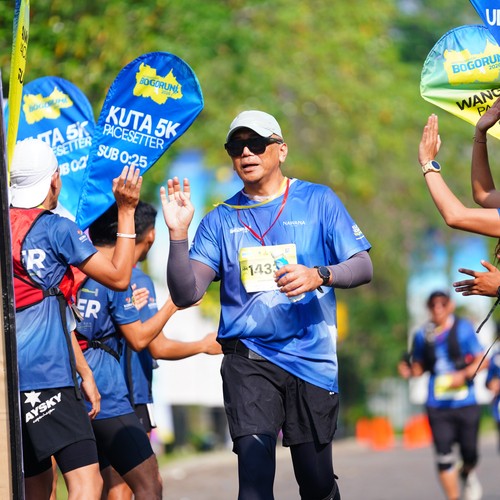 Race photo from BOGORUN 2026