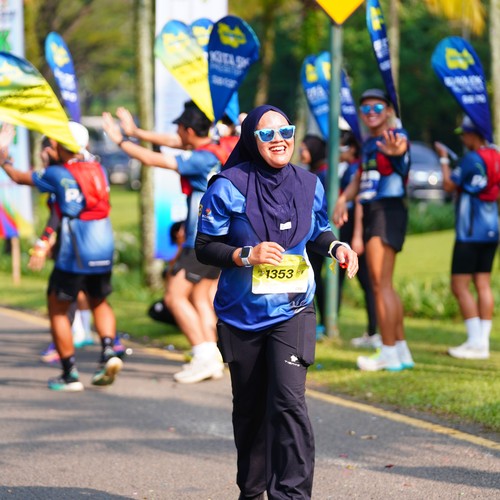 Race photo from BOGORUN 2026