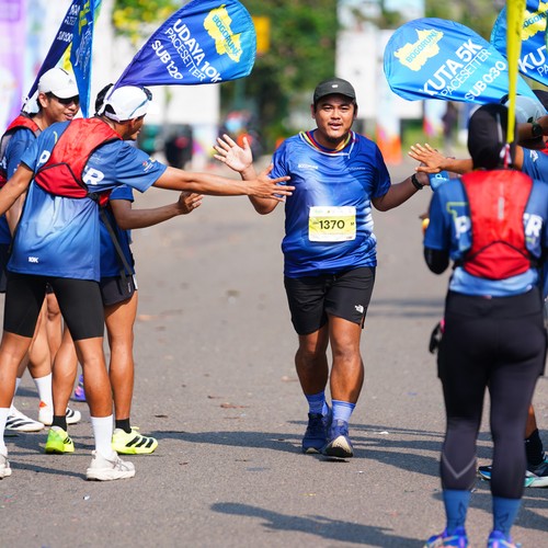 Race photo from BOGORUN 2026
