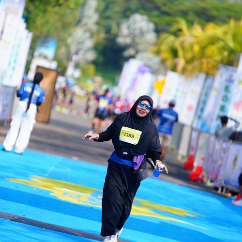 Race photo from BOGORUN 2026