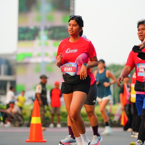 Race photo from SMARTFREN RUN 2026