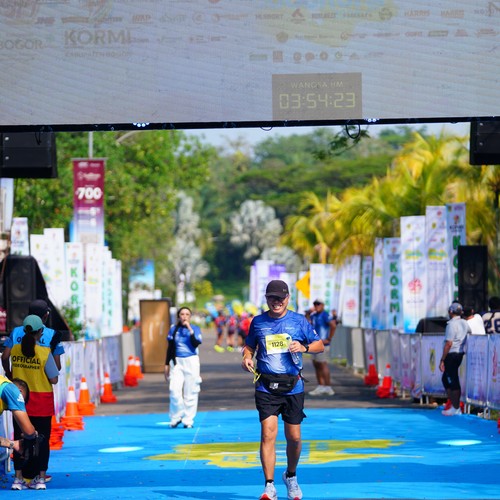 Race photo from BOGORUN 2026