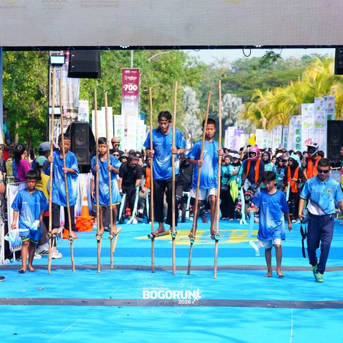 Race photo from BOGORUN 2026