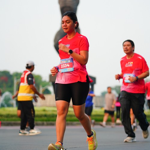 Race photo from SMARTFREN RUN 2026