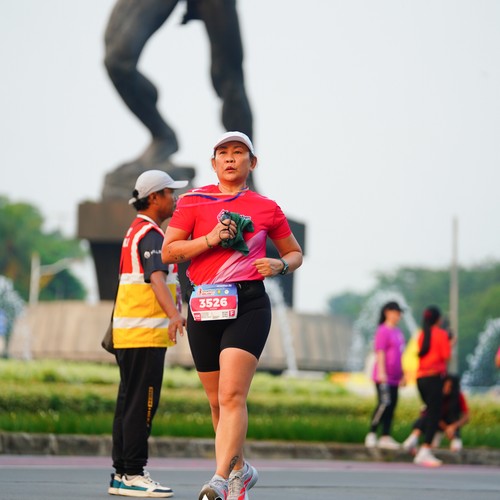 Race photo from SMARTFREN RUN 2026
