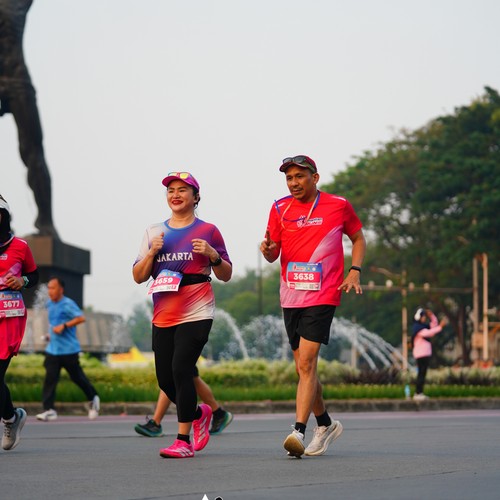 Race photo from SMARTFREN RUN 2026