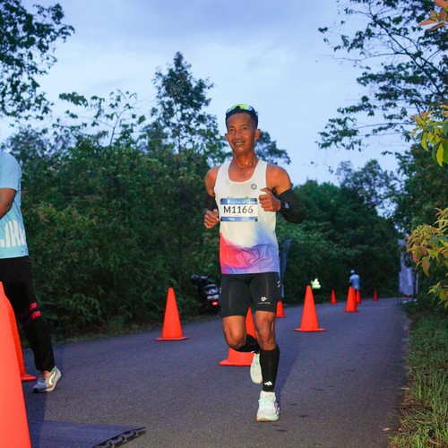 Race photo from Belitung Multisport Festival