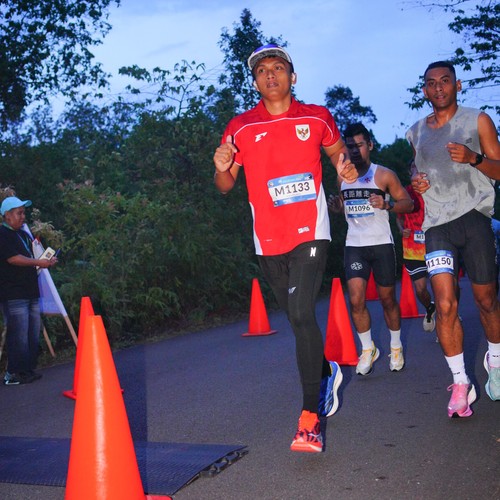 Race photo from Belitung Multisport Festival