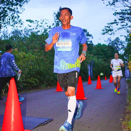 Race photo from Belitung Multisport Festival