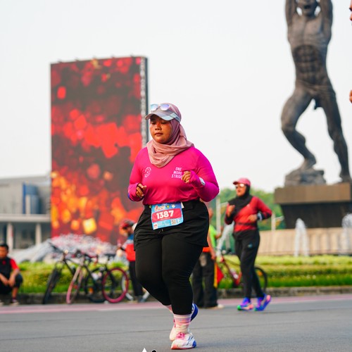 Race photo from SMARTFREN RUN 2026