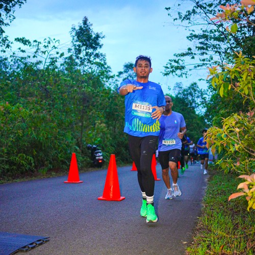 Race photo from Belitung Multisport Festival