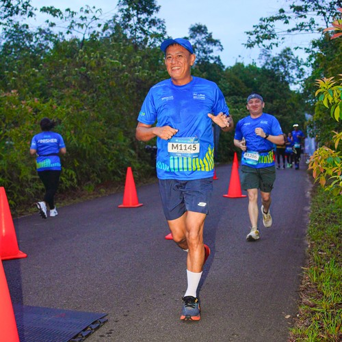 Race photo from Belitung Multisport Festival