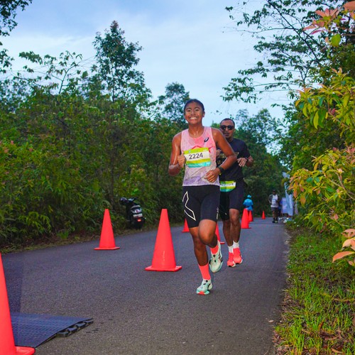 Race photo from Belitung Multisport Festival