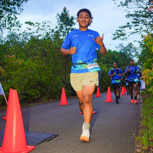 Race photo from Belitung Multisport Festival