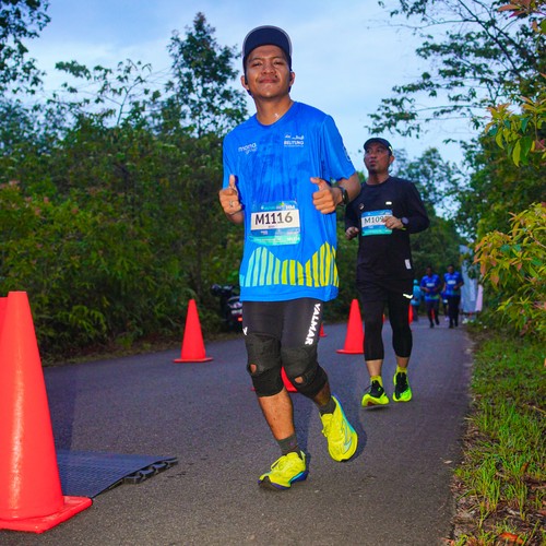 Race photo from Belitung Multisport Festival