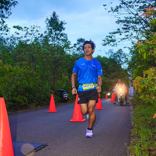 Race photo from Belitung Multisport Festival