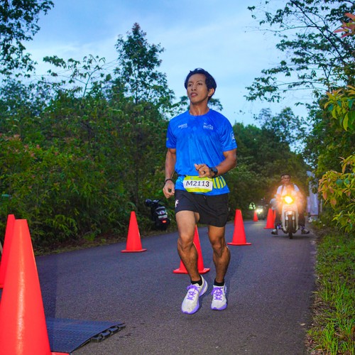 Race photo from Belitung Multisport Festival