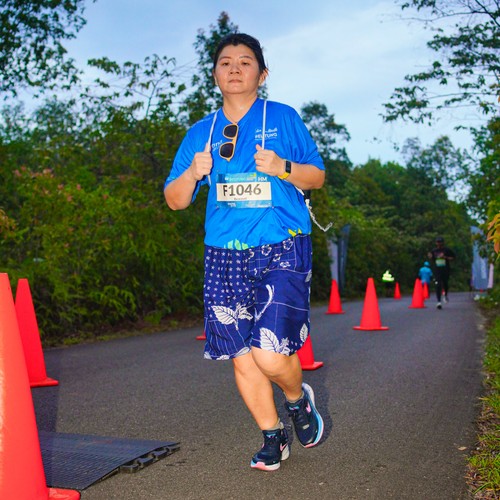 Race photo from Belitung Multisport Festival