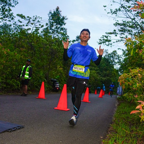 Race photo from Belitung Multisport Festival