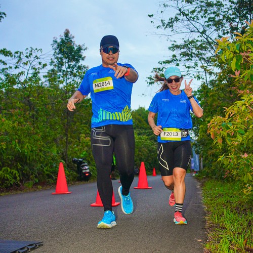 Race photo from Belitung Multisport Festival