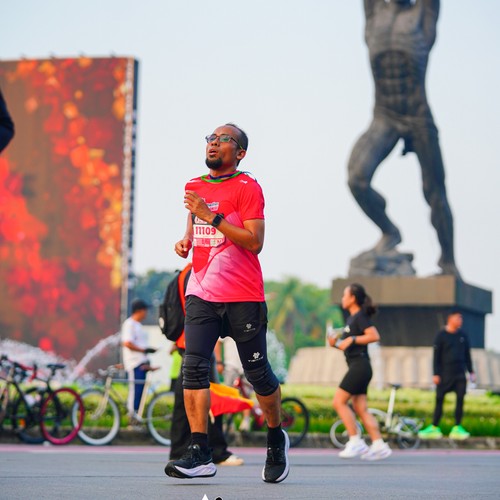 Race photo from SMARTFREN RUN 2026