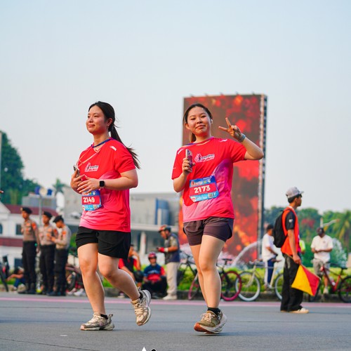 Race photo from SMARTFREN RUN 2026