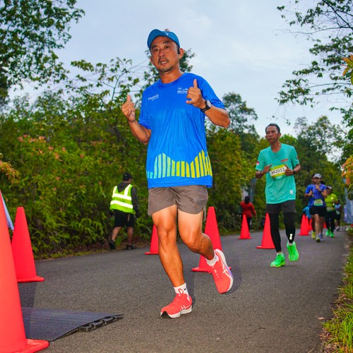 Race photo from Belitung Multisport Festival