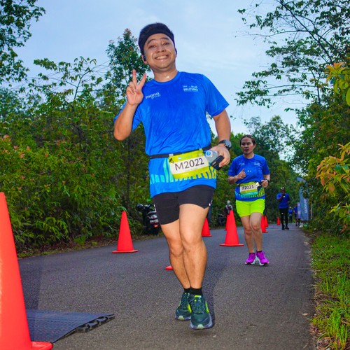 Race photo from Belitung Multisport Festival