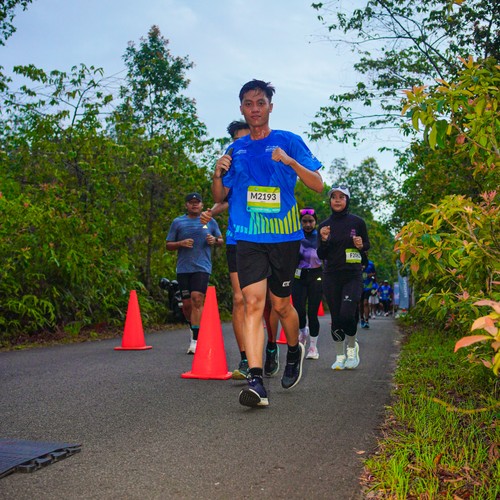 Race photo from Belitung Multisport Festival