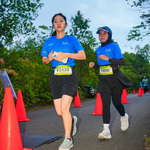 Race photo from Belitung Multisport Festival