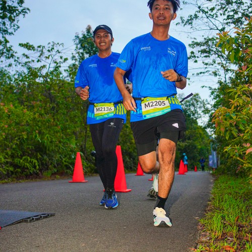 Race photo from Belitung Multisport Festival