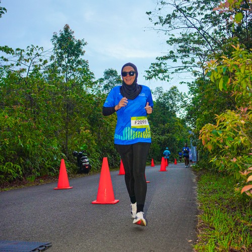 Race photo from Belitung Multisport Festival