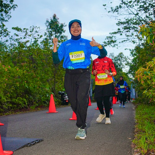 Race photo from Belitung Multisport Festival
