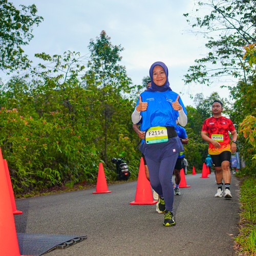Race photo from Belitung Multisport Festival