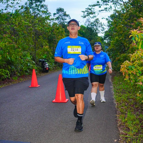 Race photo from Belitung Multisport Festival