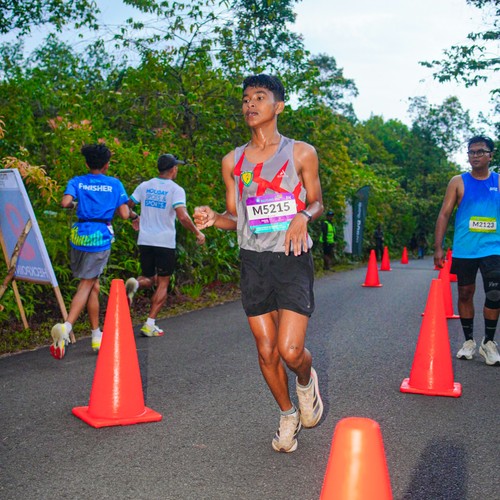 Race photo from Belitung Multisport Festival
